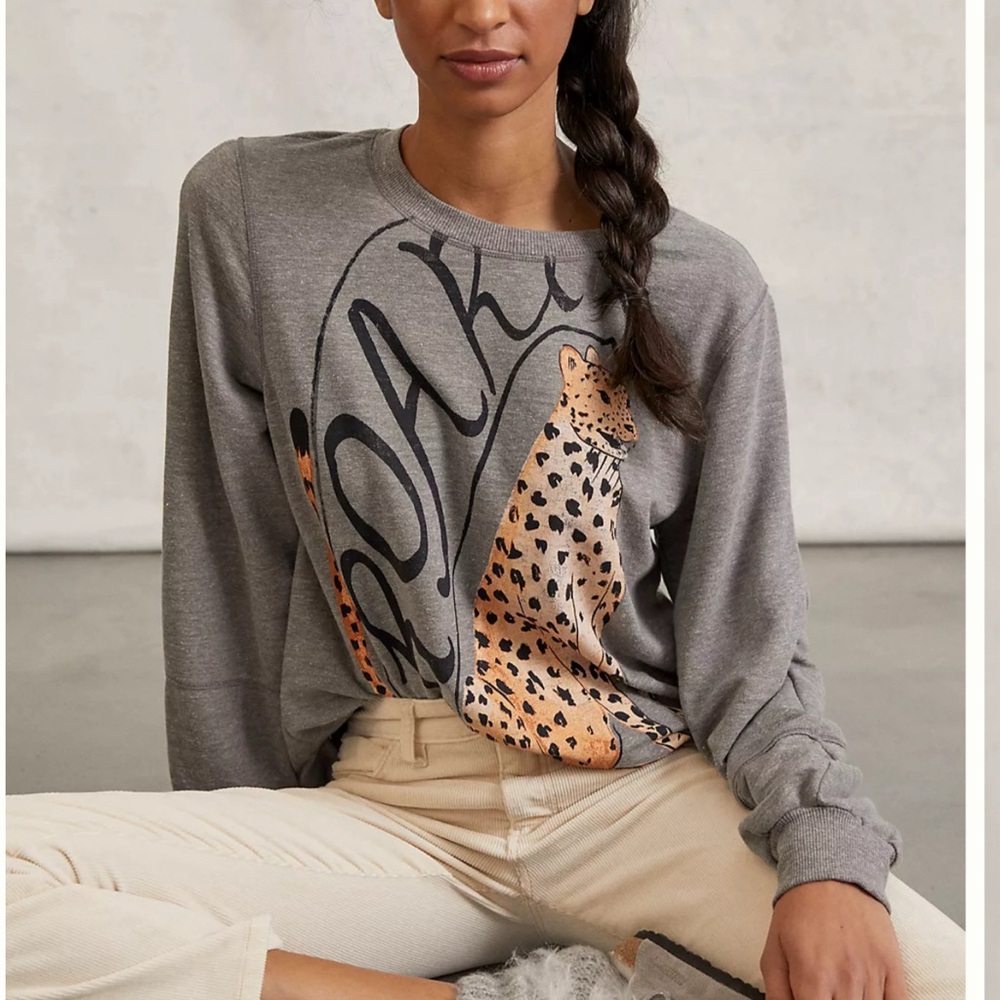 Anthropologie - Roar Graphic Sweatshirt | XS